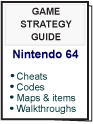 Nitendo N64 Strategy Guides